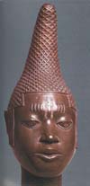 The mask of a Queen Mother of Benin